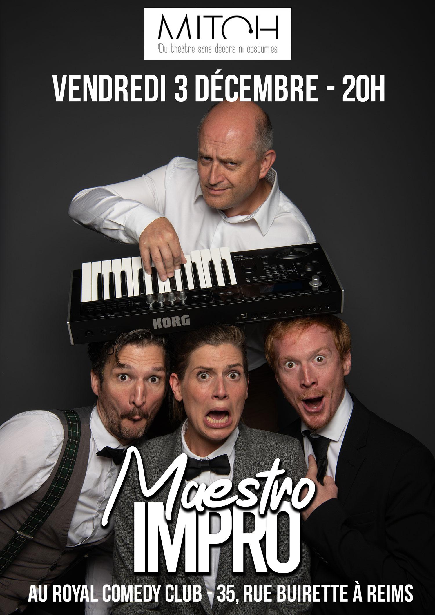 Maestro Impro - Royal Comedy Club - Reims (51)