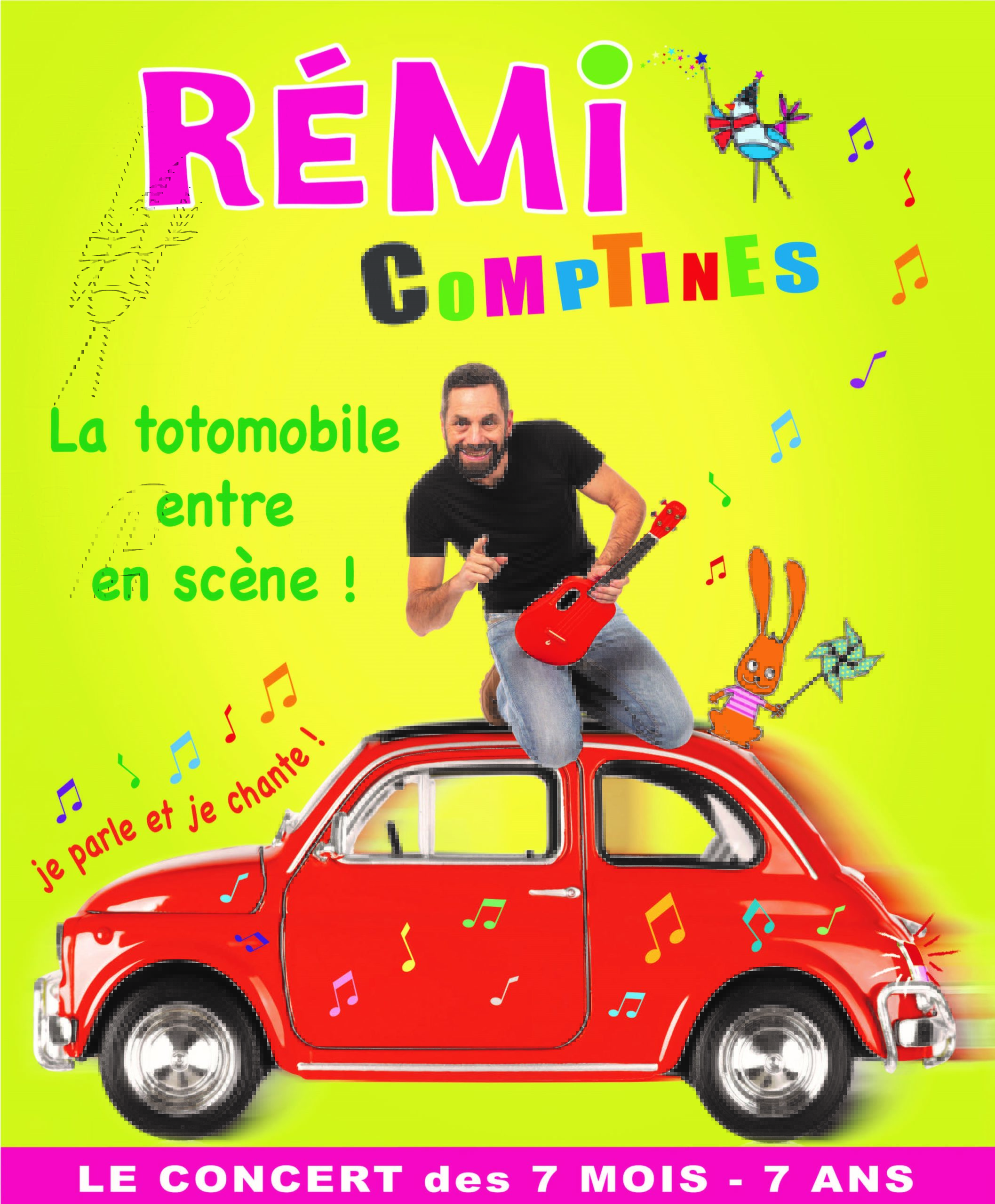 Rémi Comptines - Le Kabaret - Tinqueux (51)