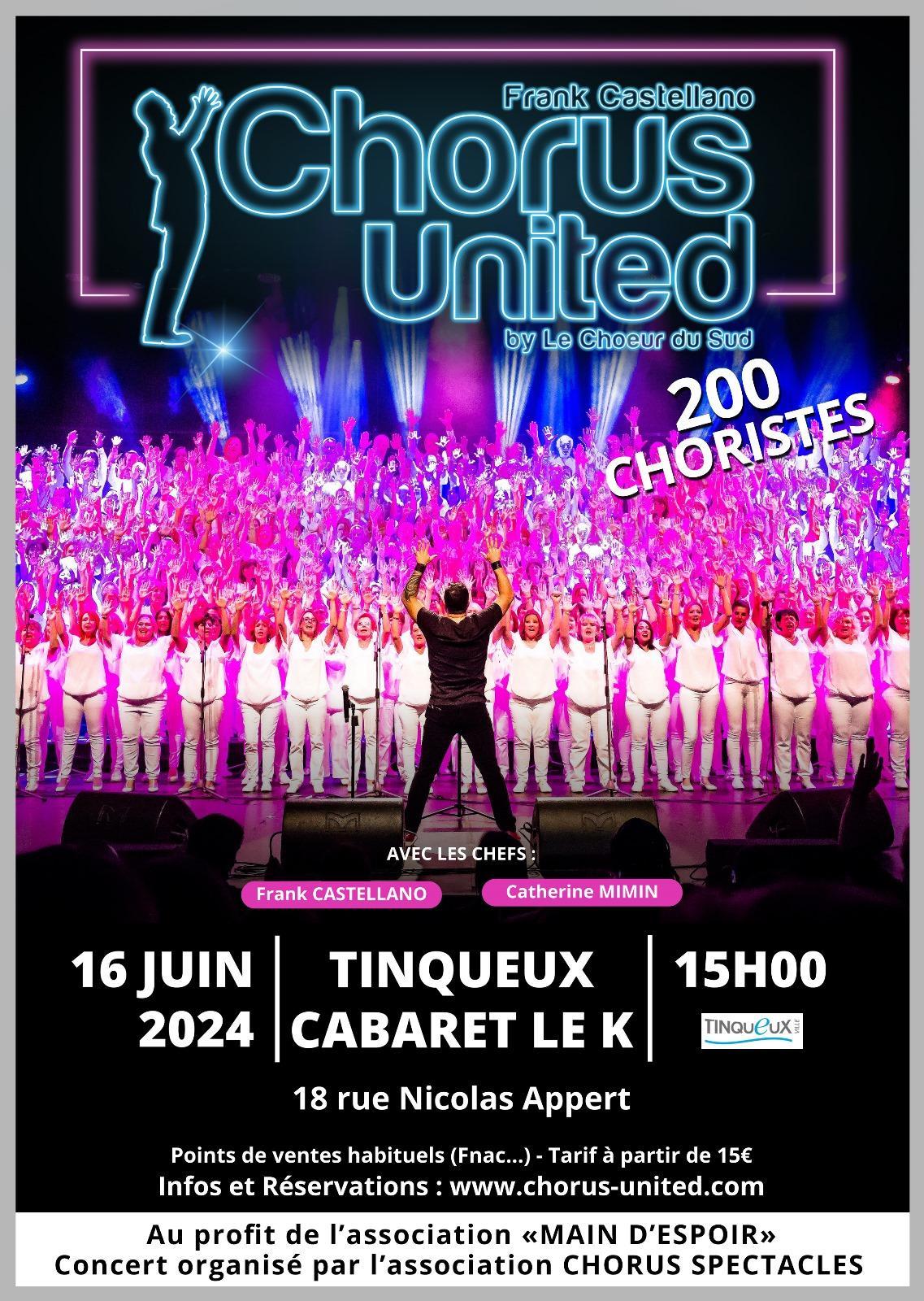 Chorus United by le Choeur du Sud - le K - Tinqueux (51)