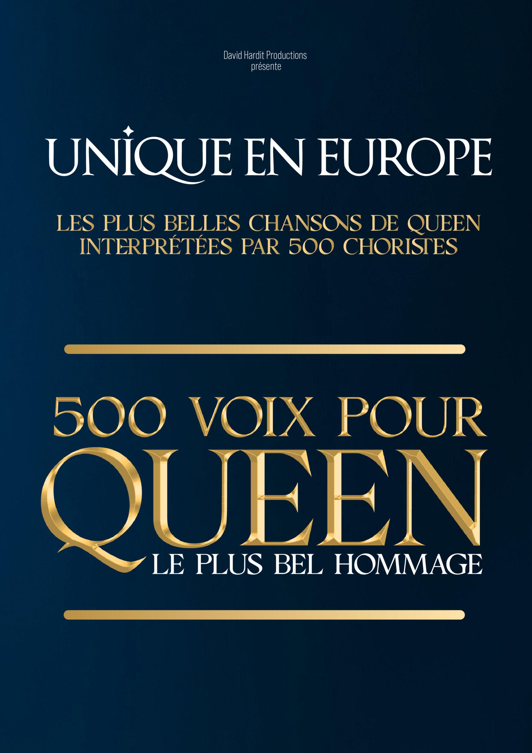 500 voix pour queen - Palais Nikaïa - Nice (06)