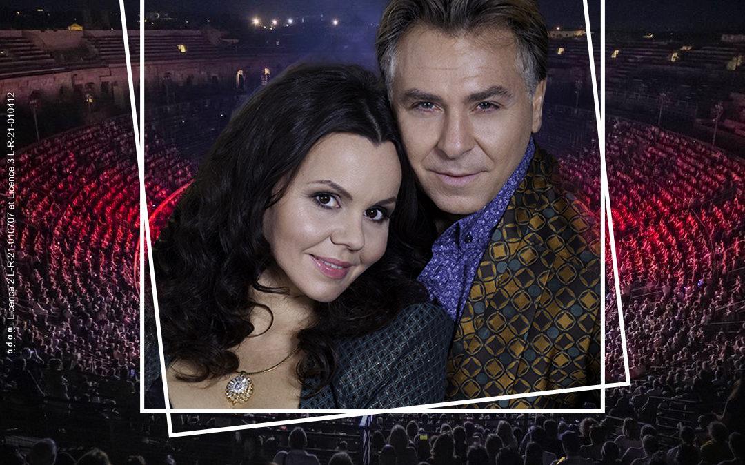 Roberto ALAGNA et Aleksandra KURZAK – Arènes de Nîmes (30)